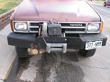1987 toyota pickup front bumper #1