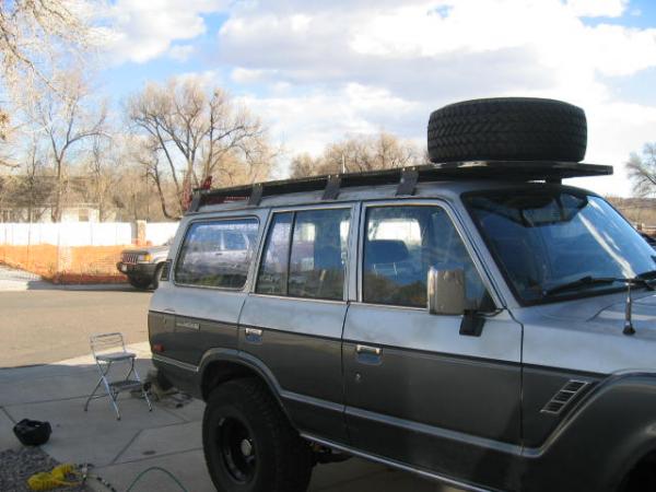 Fj62 discount roof rack