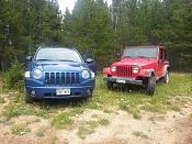 This is where we parked my girlfriends Jeep Forester aka Compass Top of Apex Valley road.