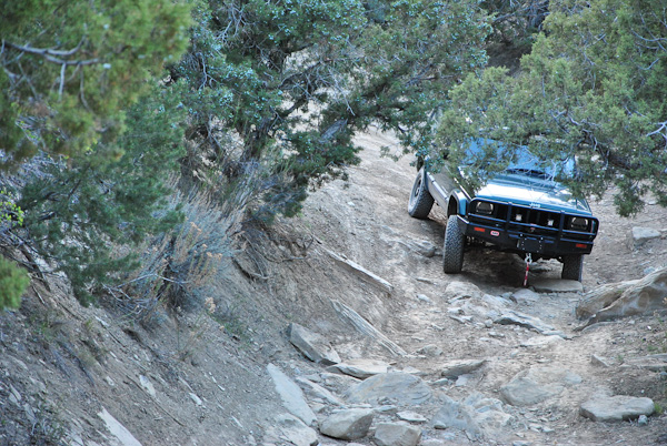 Another shot of Stone Fall's approach.