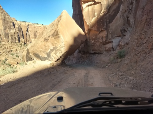 Long Canyon big boulder