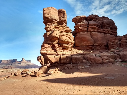 Chicken Corners rock formation